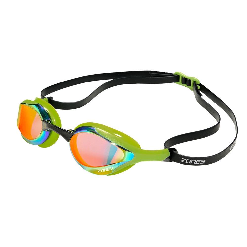 Zone3 Volaire Streamline Racing Swimming Goggles Grün von Zone3
