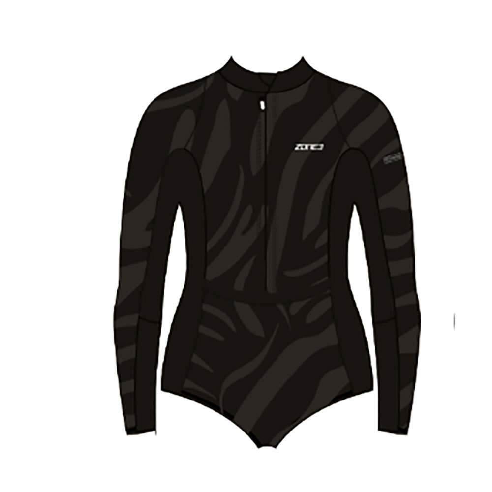 Zone3 Yulex® Long Sleeve Swimsuit Schwarz UK 10 Frau von Zone3