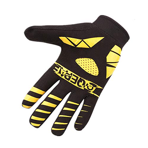 Handschuhe Touchscreen Herren Handy Handschuhe Herren Herren Handschuhe Touchscreen Fahren Handschuhe Laufhandschuhe Herren Yellow,XL von Zongha