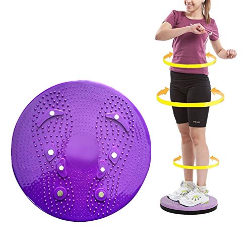 Zongha Balance Board Balancekissen Taille drehende Scheibe Wackelbretter Physio Yoga Balance Trainer Balance Pad Massage Balance Board Purple,Freesize von Zongha