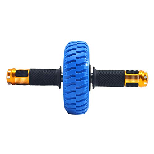 Zongha Bauchtrainer Roller Bauchtrainer Gerät Roller Krafttrainingsgeräte Übungsrad für Bauchmuskeln Turnhallenrolle Ab Wheel Rollout Heimfitnessgeräte Blue,One Size von Zongha