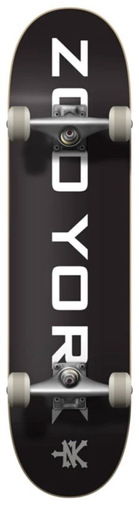Zoo York Komplettboard OG 95 Logo Block Black 7,75 von Zoo York