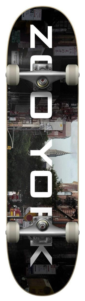Zoo York Komplettboard OG 95 Logo Block Chrysler 7,25 von Zoo York