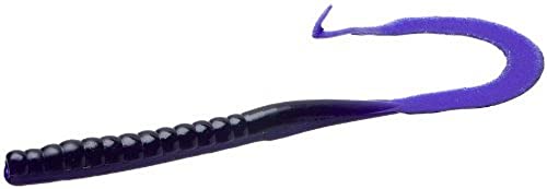 Zoom Magnum II Wurm, 20 Stück (Black Grape, 22,9 cm) von Zoom Bait