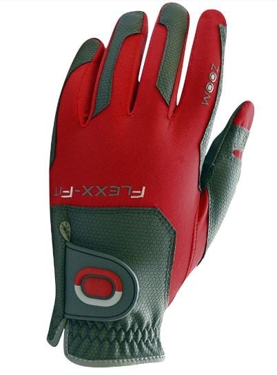Zoom Gloves Weather Golfhandschuh Damen grau/rot von Ekomi