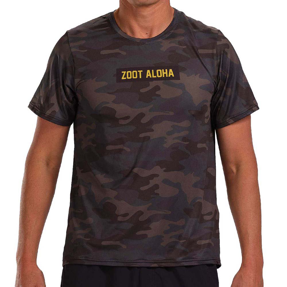 Zoot Aloha Short Sleeve T-shirt Braun,Schwarz XL Mann von Zoot