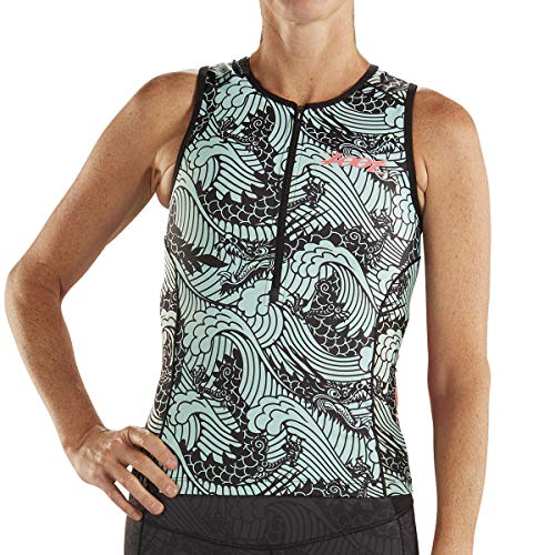Zoot Damen LTD Tri Tank - High Performance Triathlon Tank Top, Damen, TOKYO, Large von Zoot