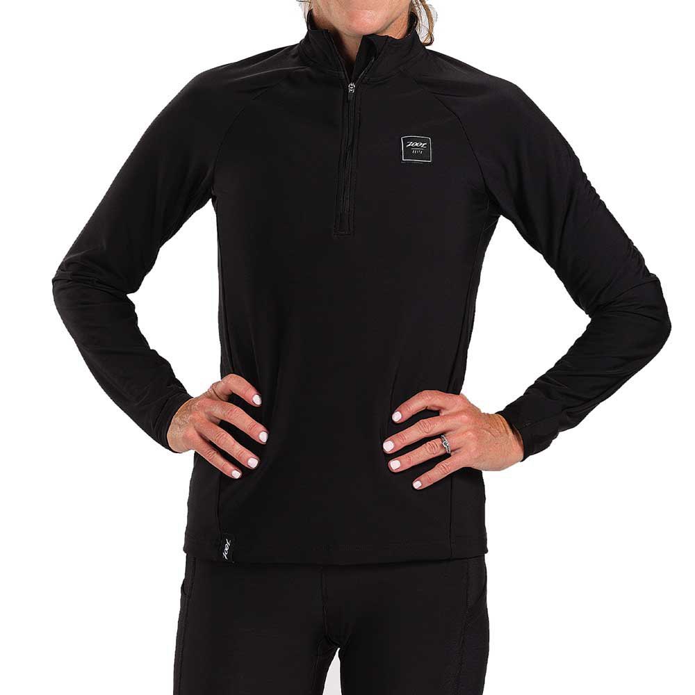 Zoot Elite Run Thermo Half Zip Sweatshirt Schwarz S Frau von Zoot