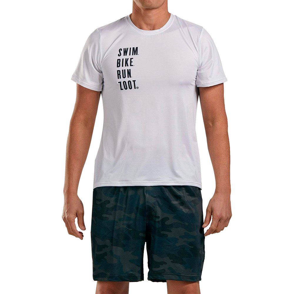 Zoot Ltd Run Short Sleeve T-shirt Weiß XL Mann von Zoot