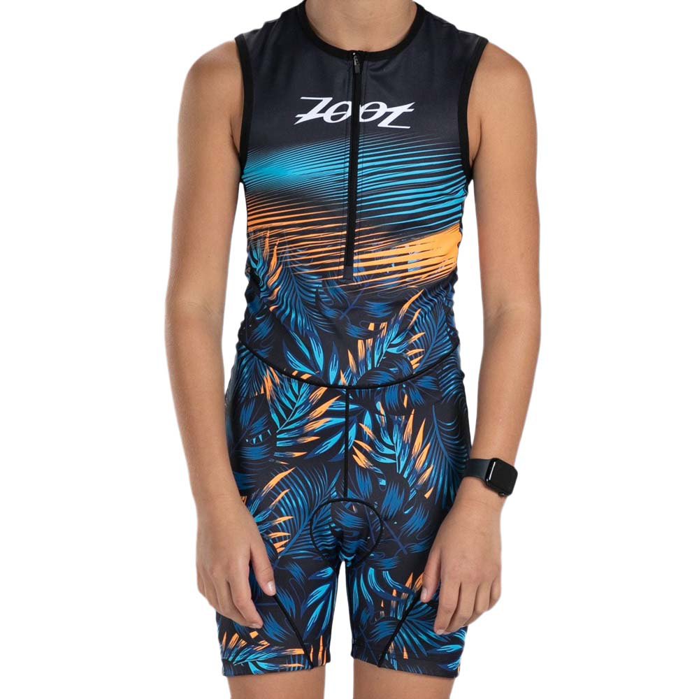 Zoot Ltd Tri Racesuit Short Sleeve Trisuit Blau L von Zoot