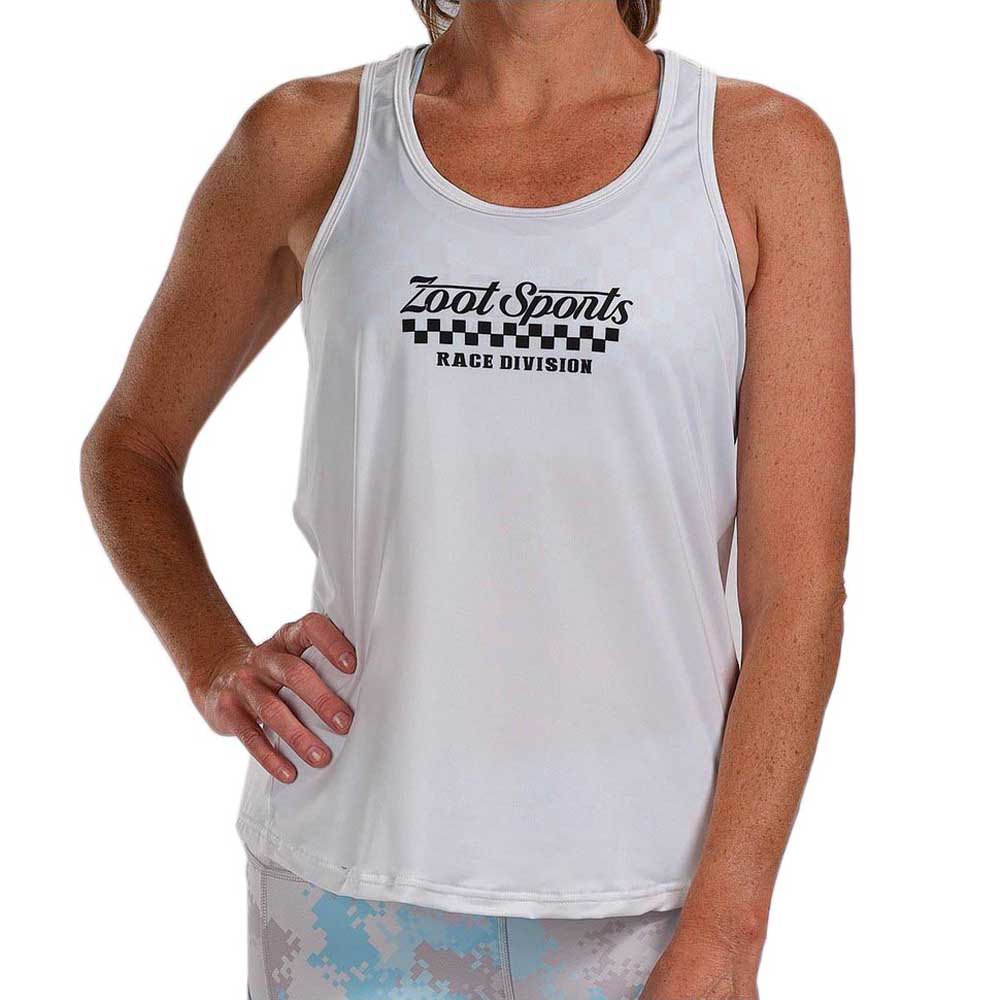 Zoot Race Division Sleeveless T-shirt Weiß L Frau von Zoot