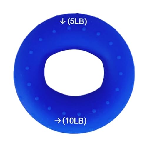 Griffringe, Handgriff-Stärkungsring, Handgriff-Stärkungsring, Handstärkungsmittel, Silikon Handtrainer Und Fingertrainer, Grip Strength Trainer, Rgonomischer Fingertrainer Ring Effektives Training von Zopoee