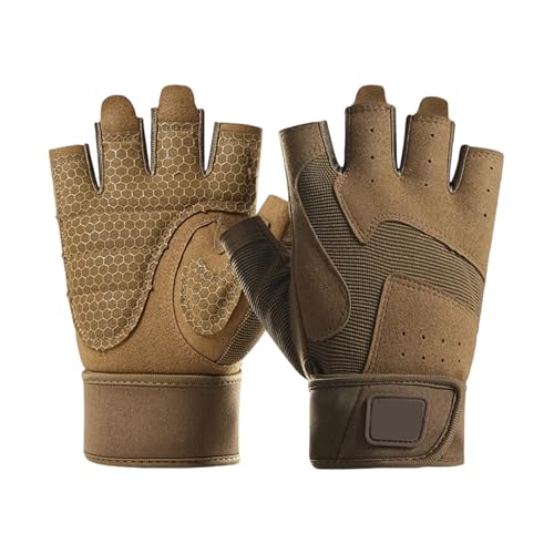 Zqxnt Fitnesshandschuhe Fitnessstudio Handschuhe Training Halbfinger Sport Radfahren Atmungsaktives Training Halbfinger Radsport Fitness Sport von Zqxnt