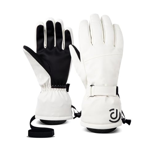 Zqxnt Winter Nonslip Ski Handschuhe Winddichte Warme Handschuhe Kaltes Wetter Atmungsaktives Snowboard Für Männer Und Frauen Dauern Winddicht Warm Für Arbeiten Radfahren Snowboarden von Zqxnt
