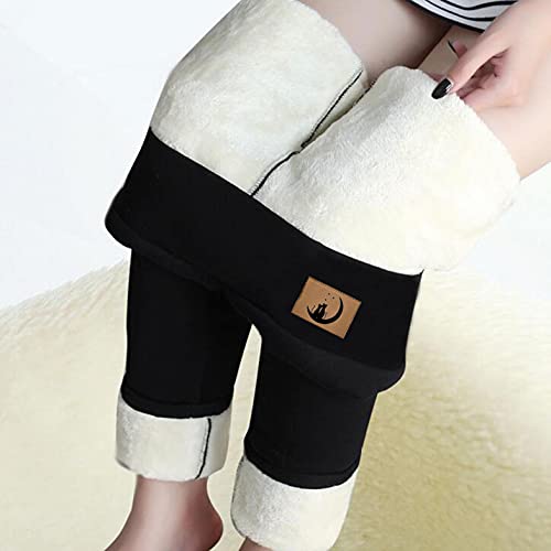 Leggings Damen Damen Dicke Kompressionsleggings Winter Samt Thermal Underwear Super Dick Leggings Dehnbar Hose Elastizität Hüftheben Thermo Unterhose Körperformung Wärme Thermo Unterwäsche von Zshosam