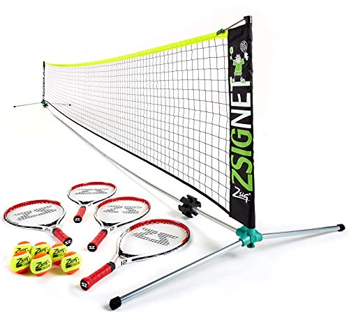 Zsig ZSS-20-MT Mini-Tennis-Set, Mehrfarbig, 6 m von Zsig