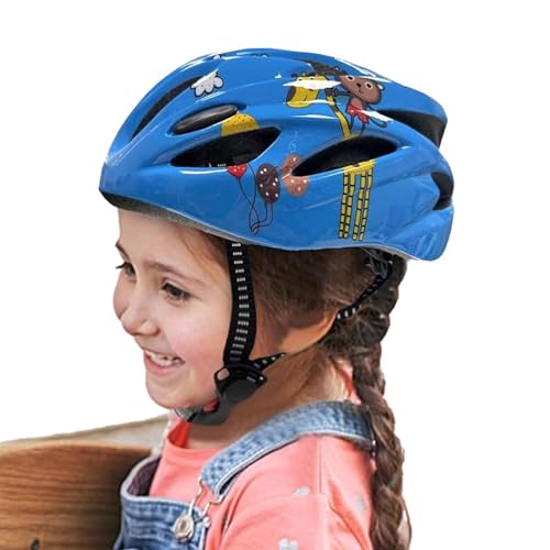 Zuasdvnk Kinderhelme,Helme für Kinder - Skateboardhelme für Kleinkinder - Verstellbare Helme für Kinder, Multi-Sport-Fahrrad, Skateboard, Skaten, Roller, Radfahren, Inline-Skating von Zuasdvnk