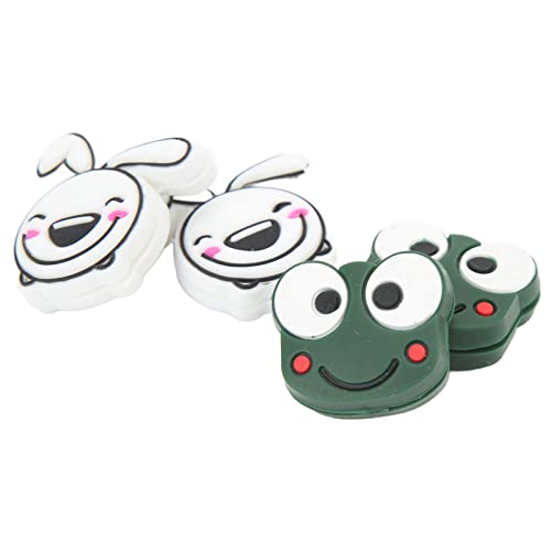 Schlagreduzierungs-Tennisschläger-Dämpfer Tragbarer Tennis-Dämpfer Frosch 2,2 cm/0,9 Zoll Hase 2,8 cm/1,1 Zoll von Zudoo