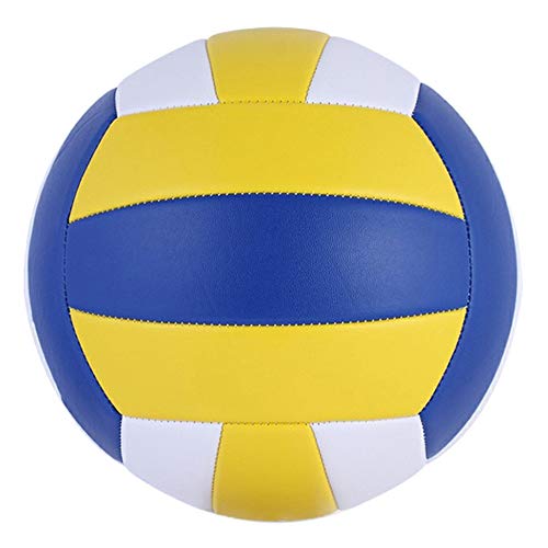 Zunedhys Drücken Sie Volleyball PU Leder Match Volleyball Erwachsene Kinder Strand Spiel Spielen Bälle Für Indoor Outdoor Sport von Zunedhys