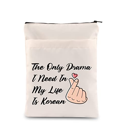 Zuo Bao K-Drama Lover Book Pouch The Only Drama I Need In My Life Is Korean Buchh?lle K Drama Addict Geschenk K-Pop Lover Geschenk (The Only Drama) von Zuo Bao