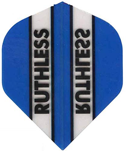 ABC Darts Flights - Ruthless Flights Classic Blau Cyan - 10 sätz (30 stück Dart Flights) von abcdarts