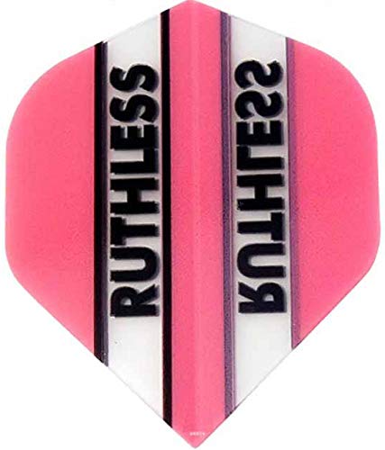 ABC Darts Flights - Ruthless Flights Classic Pink - 10 sätz (30 stück Dart Flights) von abcdarts