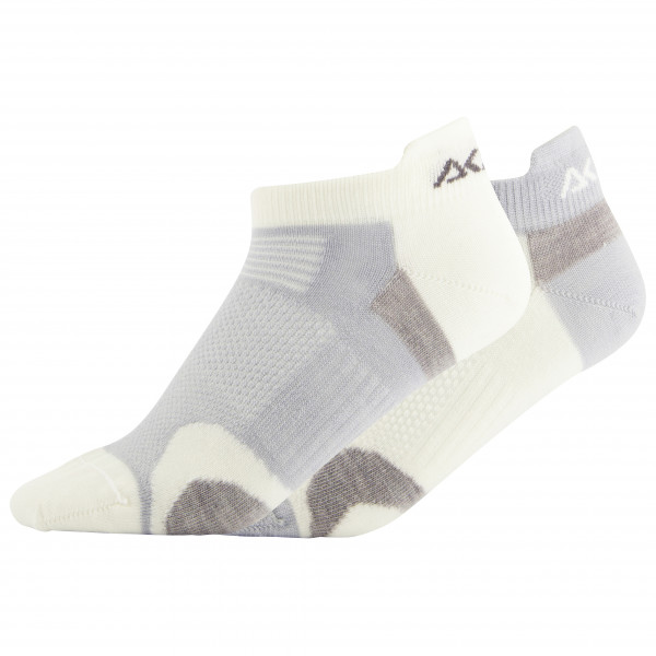Aclima - Ankle Socks 2-Pack - Merinosocken Gr 32-35;36-39;40-43;44-48 grau/weiß;schwarz von aclima