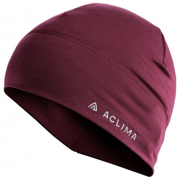 Aclima - LW Beanie - Mütze Gr One Size rot von aclima