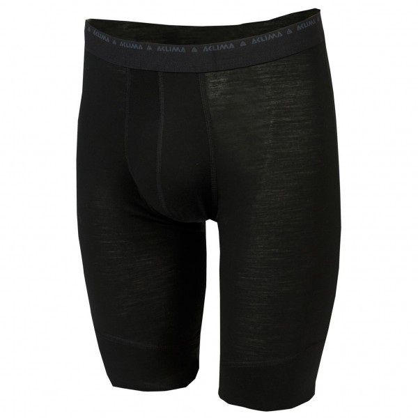 Aclima - LW Long Shorts - Unterhose Gr M schwarz von aclima