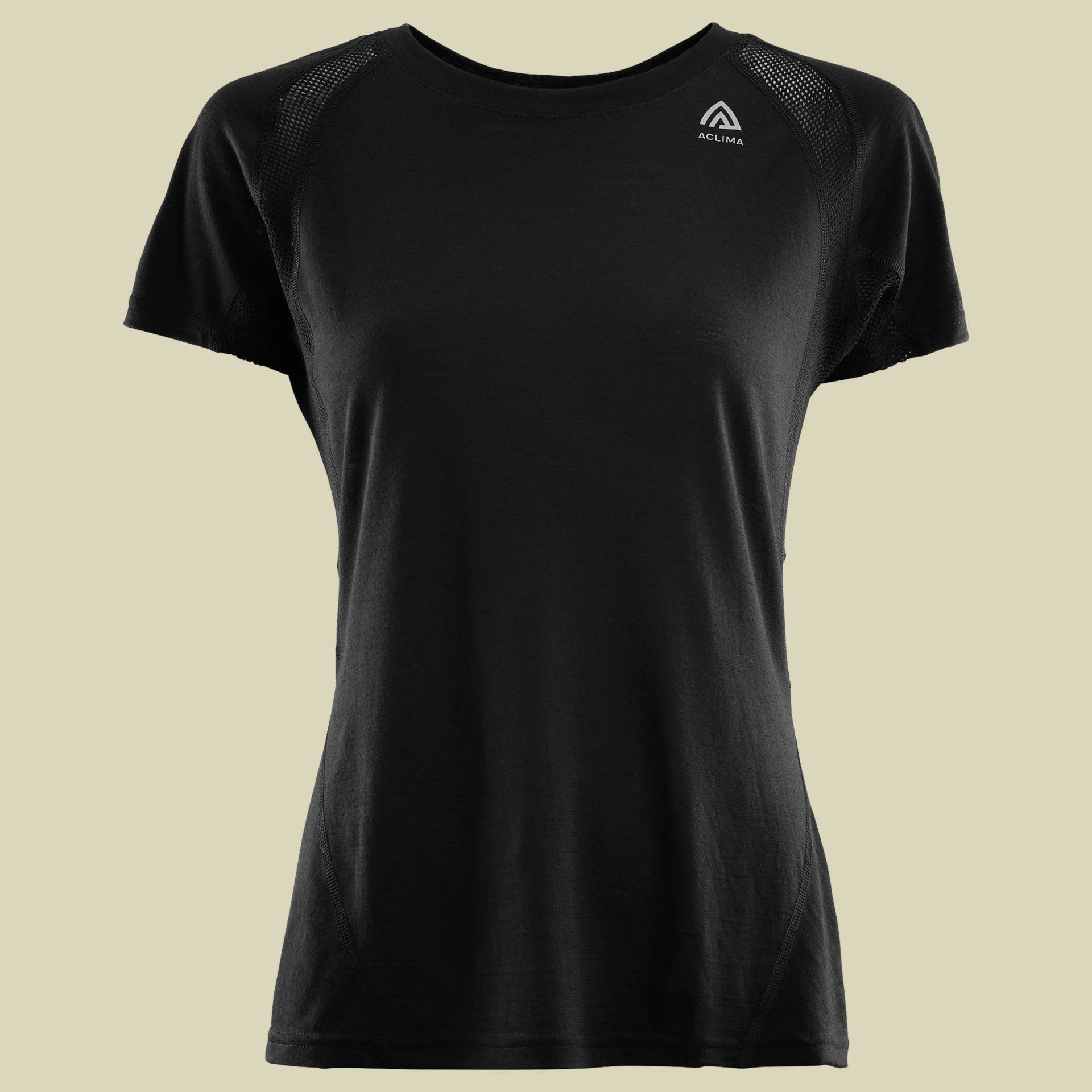 LightWool Sports T-Shirt Women Größe S Farbe jet black von aclima