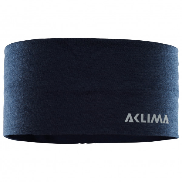 Aclima - Lightwool Headband - Stirnband Gr L blau von aclima