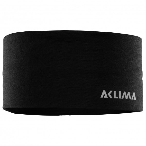 Aclima - Lightwool Headband - Stirnband Gr L schwarz von aclima