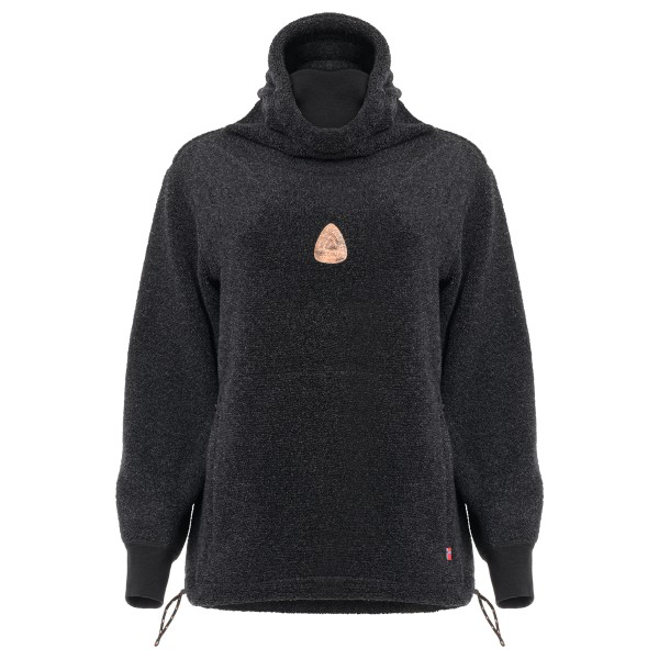 Aclima - Reborn Terry Pullover - Merinopullover Gr L schwarz von aclima