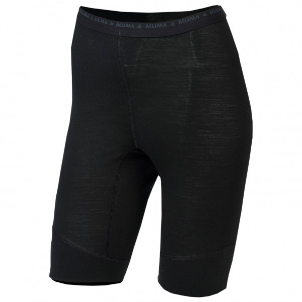 Aclima - Women's LW Long Shorts - Unterhose Gr L;M;S;XS schwarz von aclima