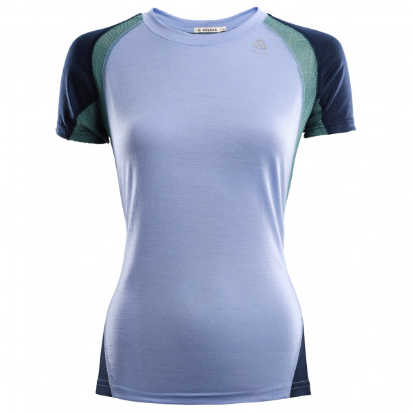 Aclima - Women's Lightwool Sports T-Shirt - Merinounterwäsche Gr M lila von aclima
