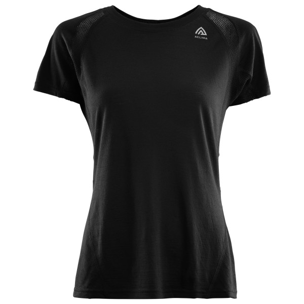 Aclima - Women's Lightwool Sports T-Shirt - Merinounterwäsche Gr XL schwarz von aclima
