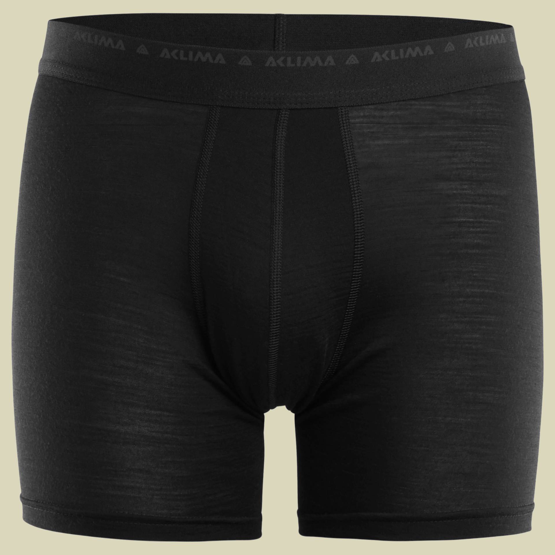 LightWool Shorts/Boxer Men Größe L  Farbe jet black von aclima