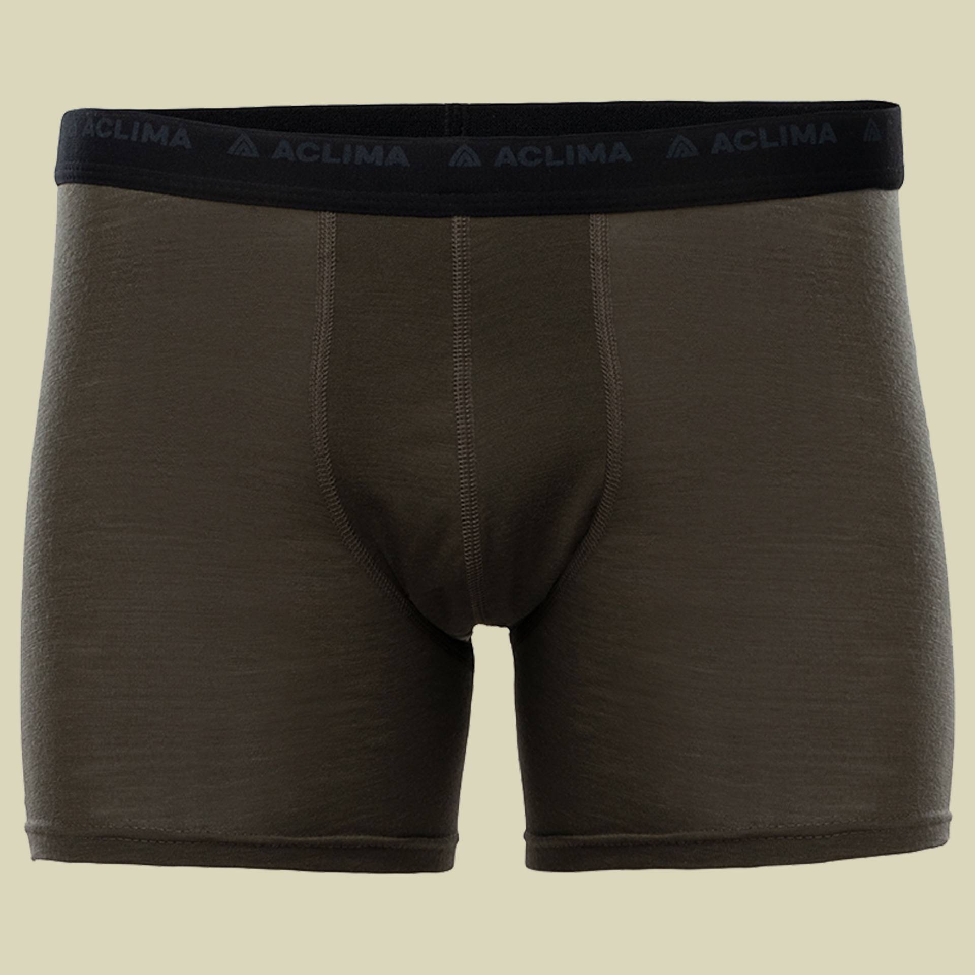 LightWool Shorts/Boxer Men grau XL - tarmac von aclima