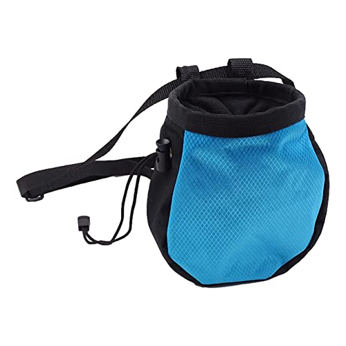 adawd Kletterkreidebeutel, Crossfits Kreidebeutel, Chalk Bag mit Gürteltasche mit Reißverschluss und verstellbarem Riemen für Bouldern, Gewichtheben, Kraftdreikampf, Fitnesstraining von adawd