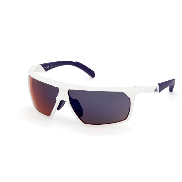 adidas eyewear - SP0030 Mirror Cat. 3 - Fahrradbrille weiß von adidas Eyewear