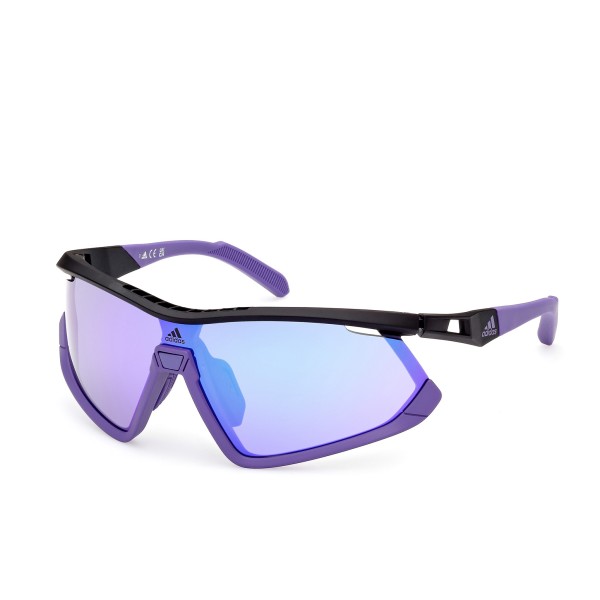 adidas eyewear - SP0055 Mirror Cat. 2 + Spare Lens Cat. 0 - Fahrradbrille lila von adidas Eyewear