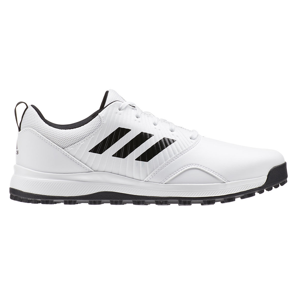 adidas Men's CP Traxion Spikeless Golf Shoes, Mens, White/core black/grey six, 10, Wide | American Golf von adidas Golf