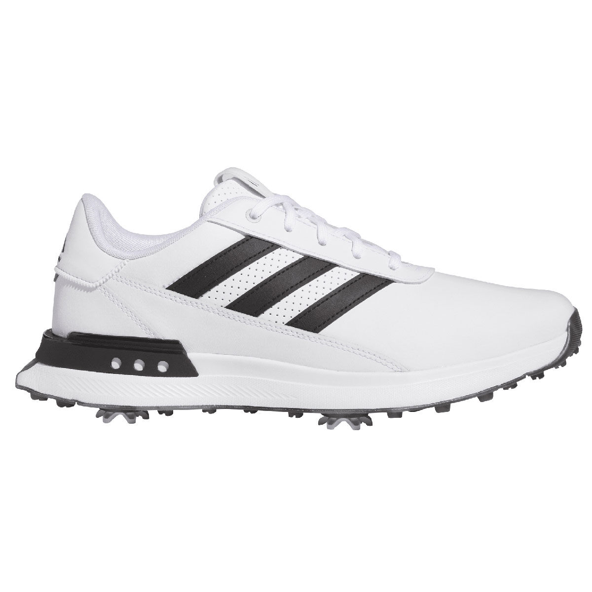 adidas Men's S2G Leather Spiked Golf Shoes, Mens, White/black/silver, 7, Regular | American Golf von adidas Golf