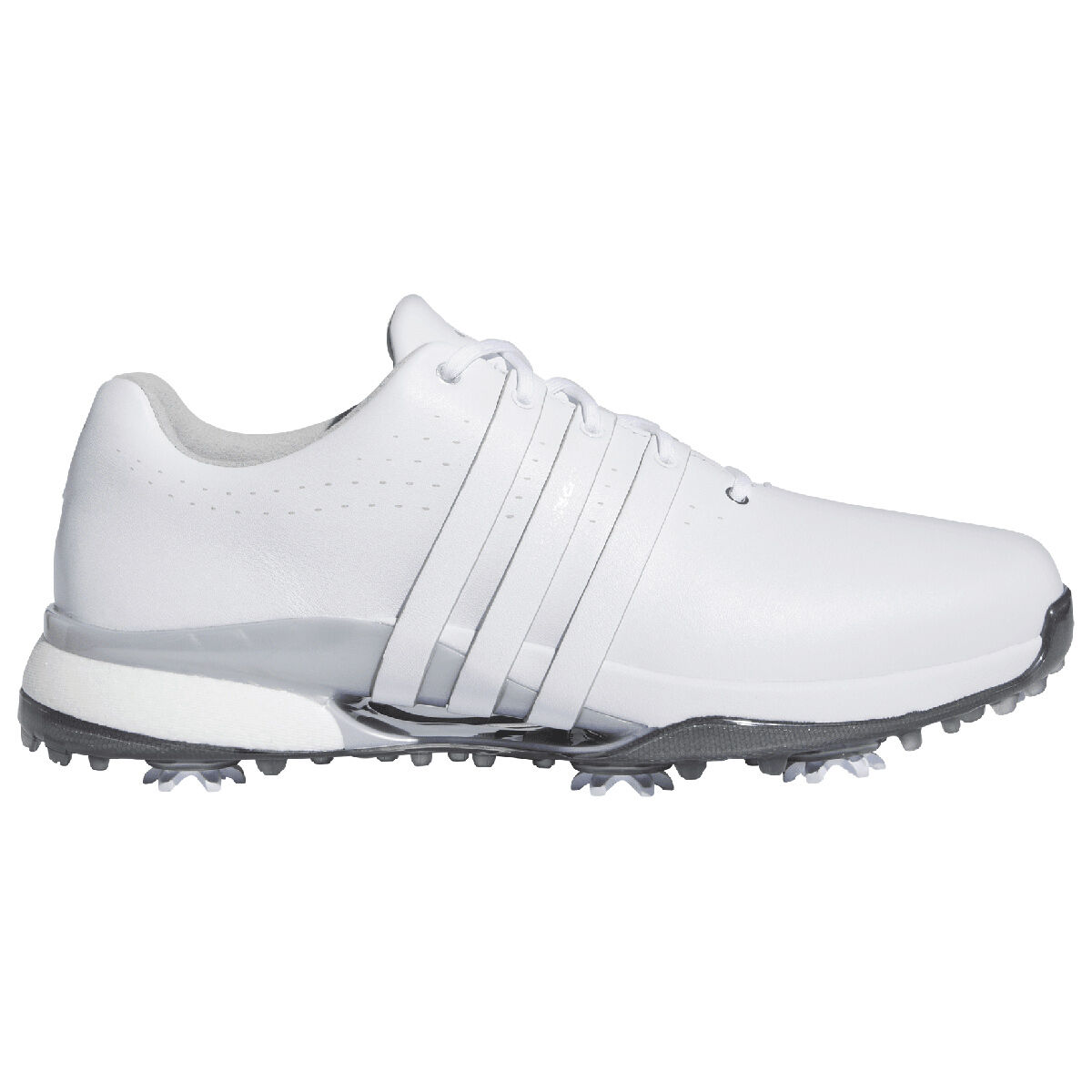 adidas Men's Tour 360 24 Golf Shoes, Mens, White/white/silver, 10 | American Golf von adidas Golf