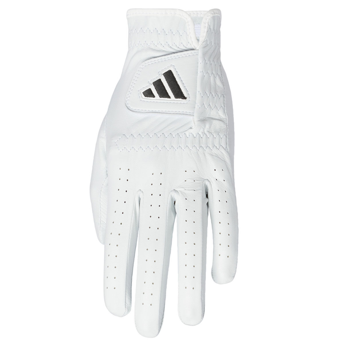 adidas Men's Ultimate Leather Golf Glove, Mens, Left hand, Medium, White/black | American Golf von adidas Golf
