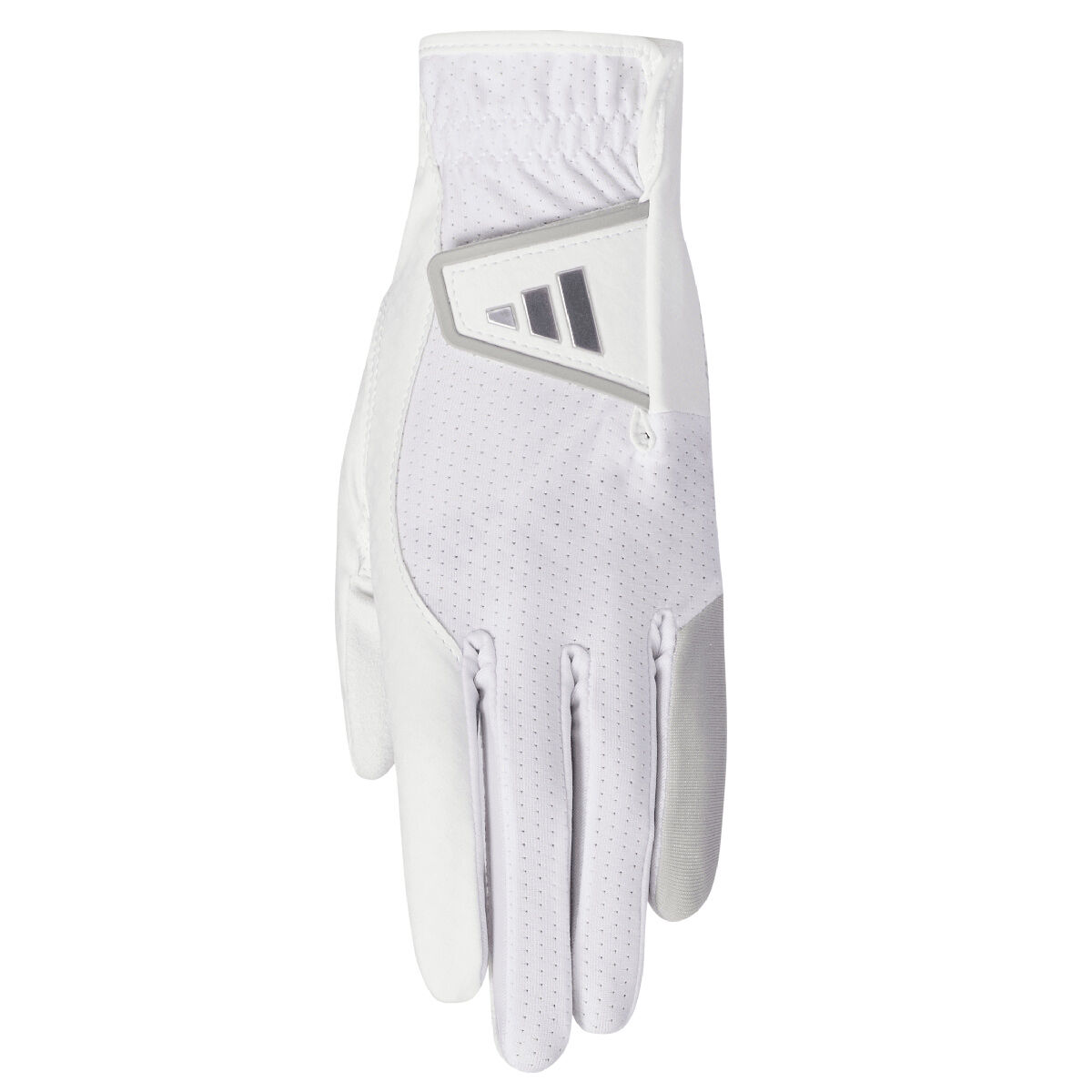 adidas Womens Cool HGL 24 Golf Glove, Female, Left hand, Medium, White/grey two | American Golf von adidas Golf