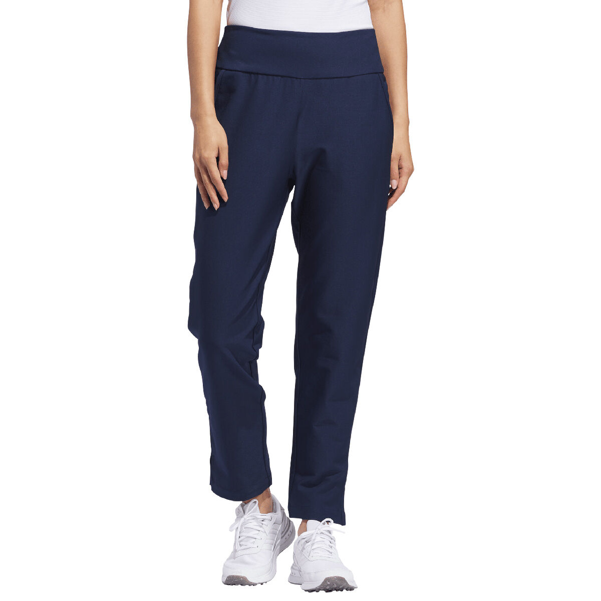 adidas Womens Ultimate365 Ankle Golf Trousers, Female, Collegiate navy, Xtra small | American Golf von adidas Golf