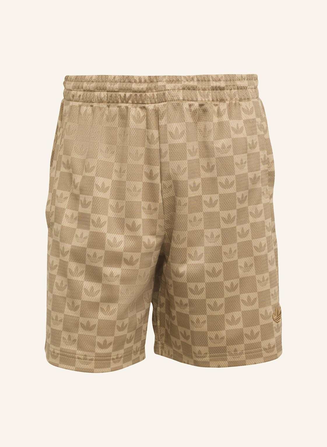 Adidas Originals Monogram Regular Mesh Shorts braun von adidas Originals