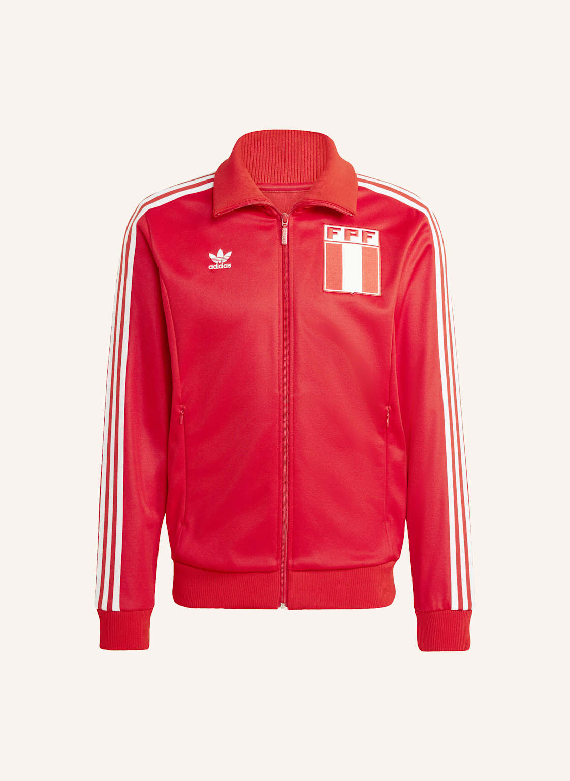 Adidas Originals Peru Trainingsjacke rot von adidas Originals
