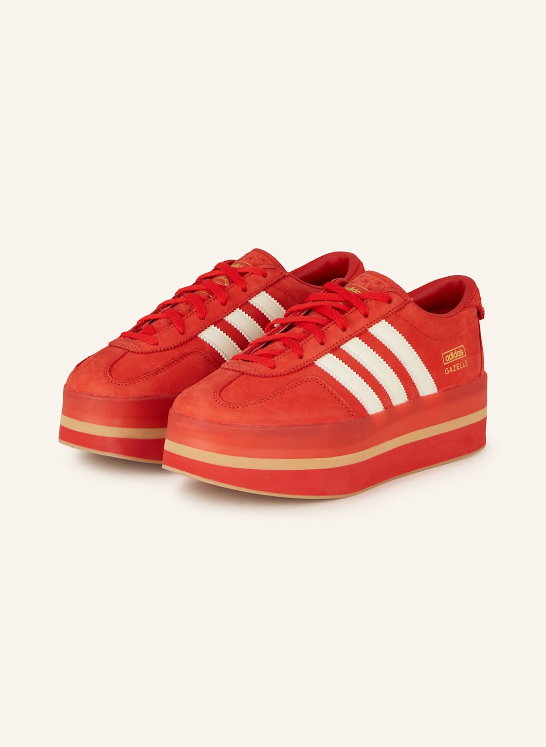 Adidas Originals Sneaker Gazelle Stack rot von adidas Originals